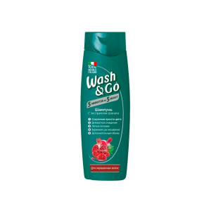 Wash&Go Шампунь Гранат д/окрашенных волос 200 мл