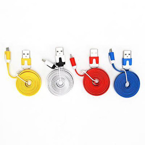 FORZA USB Кабель д/зарядки смартфонов 100см 1А 4цв