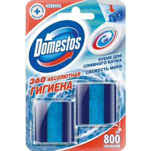 Туалетный кубик Domestos Свежесть моря 110г
