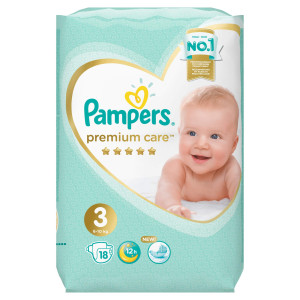 PAMPERS Подгузники Premium Care Midi (6-10 кг) 18
