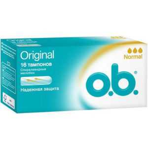 Тампоны O.B. Original Normal 16 шт - 1