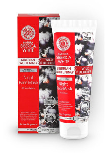 Маска для лица Natura Siberica White отбеливающая ночная 75 мл