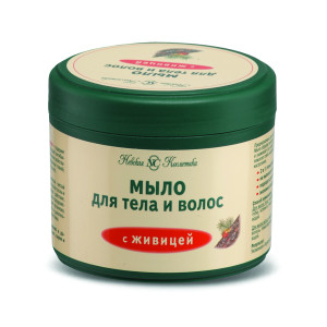 Мыло для волос и тела Живица густое 300 мл - 1