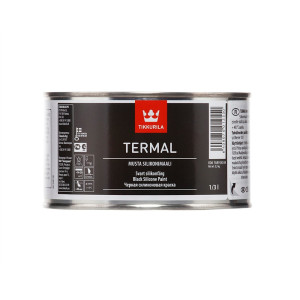 Краска Tikkurila Termal термостойкая для металлических поверхностей черная 0.33 л