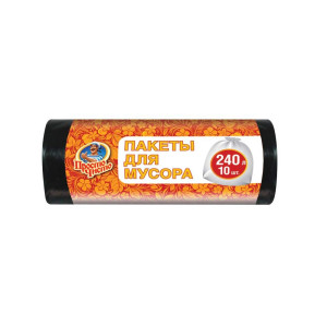 Мешки для мусора Просто Чисто Особопрочные 240л 10 шт