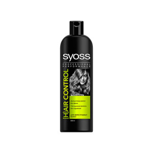 Шампунь Syoss Hair control для непослушных волос 500мл