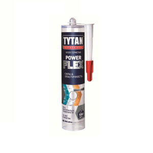 Клей монтажный Tytan Power Flex прозрачный 290 мл