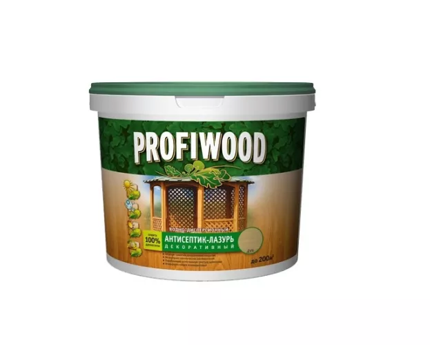 Антисептик-лазурь Profiwood водно-дисперсионный бесцветный 2.5 кг – 1