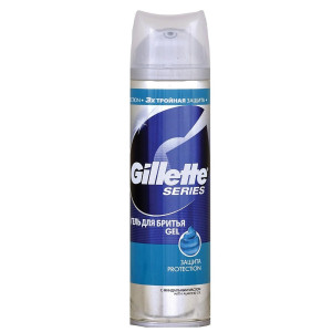 Гель для бритья Gillette Blue для чувствительной кожи 200мл