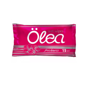 Салфетки влажные Olea Освежающие 15шт
