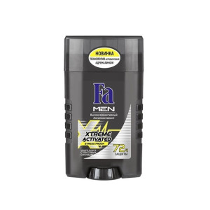Део-стик"FA" NEW 50 мл,  Xtreme Activated Stress Proof (муж.)