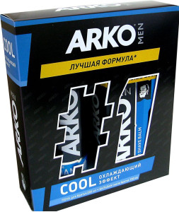 ARKO ПН Cool Пена для бритья 200 мл + бальзам 150 мл