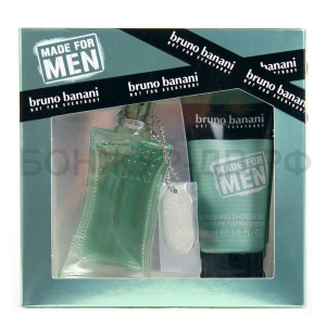 Набор Bruno Banani made for men (туалетная вода 30мл, гель для душа 50мл)