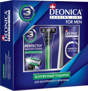 Подарочный набор Deonica for MEN для бритья - 1