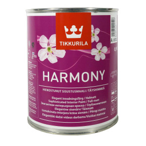Краска Tikkurila Harmony интерьерная база С матовая с бархатным эффектом 0.9 л