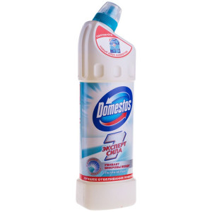 Чист.средство д/унитаза Domestos 1000 мл Ультра белый универс.скидка 25%