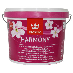 Краска Tikkurila Harmony интерьерная база С матовая с бархатным эффектом 2.7 л