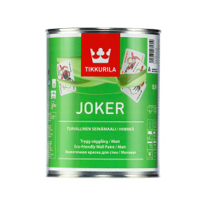 Краска Tikkurila Joker интерьерная моющаяся база С матовая 0.9 л
