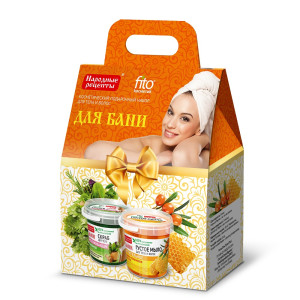 Подарочный набор Народные рецепты для бани