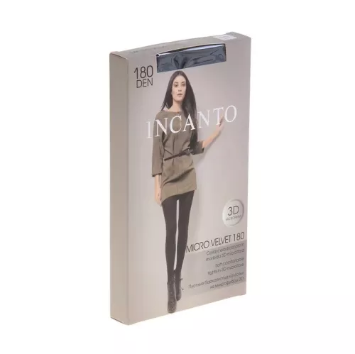 Колготки Incanto Micro Velvet 180 Den цвет Nero Микрофибра размер 2 – 1