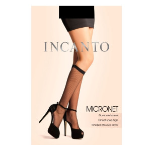 Гольфы micronet- incanto melon (мелкая сетка)