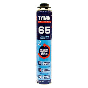 Пена монтажная Tytan Professional профессиональная 65 зимняя 750 мл