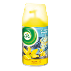 Сменный баллон для автоматического освежителя воздуха Air Wick Freshmatic Сладкая ваниль 250 мл