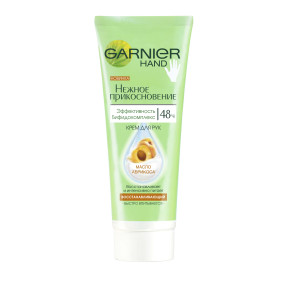 Garnier Крем для рук "Нежное прикосновение", с маслом абрикоса, восстанавливающий, 75 мл
