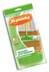 Насадка д/швабры флеттер.хозяюшка миламикрофибра фас 50