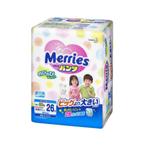 Подгузники-трусики Merries ХХL 15-28 кг 26