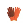 Перчатки хлопчатобумажные оранжевые Профи (в упаковке 10 пар)