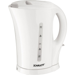 Чайник на подставке Scarlett 2200Вт 1,7л (белый)  SC-EK14E05