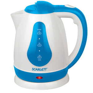 Чайник Scarlett SC-EK18P29 Бело-голубой 1800 Вт 1.8 л