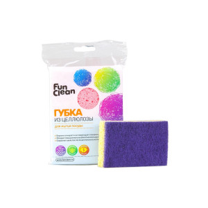 Губка Fun Clean для посуды XL целлюлоза 2шт
