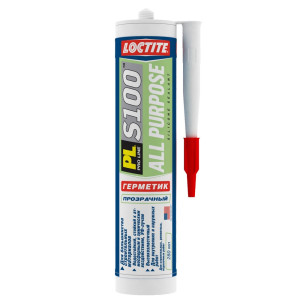 Герметик силиконовый Loctite PLS100 многоцелевой прозрачный 280мл