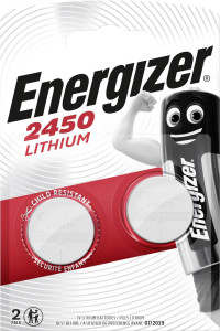 Батарейка Energizer Lithium тип CR2450 напряжение 3V 2 шт