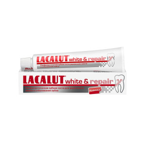 Зубная паста Lacalut White & repair 50мл