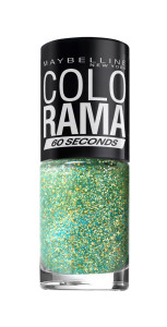 Maybelline New York Лак для ногтей "Colorama", оттенок 334, Мятное Мерцание, 7 мл - 1