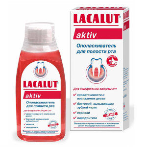 Ополаскиватель Lacalut Актив 300мл