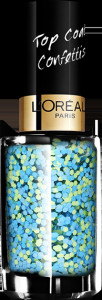 L'Oreal Paris Верхнее покрытие для ногтей "Top Coat", оттенок 928, О, мой синий, 5 мл