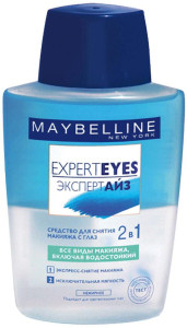 Maybelline New York Средство для снятия макияжа с глаз 2 в 1 "ExpertEyes", двухфазное, 125 мл
