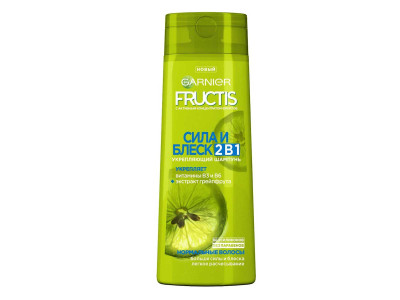 Шампунь для волос Garnier Fructis Сила и Блеск Укрепляющий для нормальных волос 400 мл
