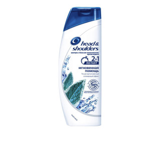 Шампунь Head&Shoulders Мгновенная помощь 2в1 против перхоти 200мл