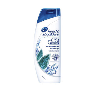 Шампунь Head&Shoulders Мгновенная помощь 2в1 Против перхоти 400мл