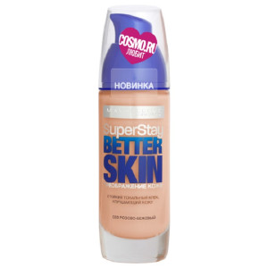 Тональный крем Maybelline New York SuperStay. Better Skin стойкий оттенок 020 Розово-бежевый 30 мл - 1