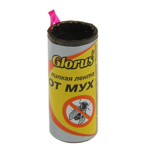 ГЛОРУС-Липкая лента от мух 1шт