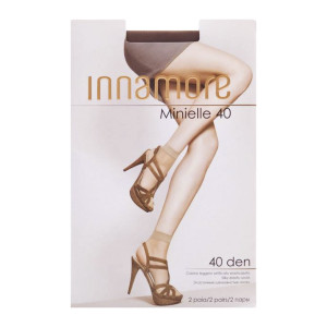Носки Minielle 40den lycra (2 пары) Nero