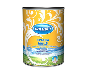 Краска масляная Расцвет МА-15 белая 1.9 кг
