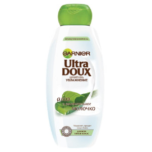 Шампунь для волос Garnier Ultra Doux Алоэ и растительное молочко для всех типов волос 200 мл