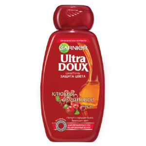 Шампунь для волос Garnier Ultra Doux Клюква и аргановое масло для окрашенных или мелированных волос 200 мл